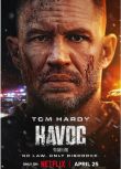 2025歐美電影 毒劫/浩劫/Havoc 湯姆·哈迪 英語中字 盒裝1碟